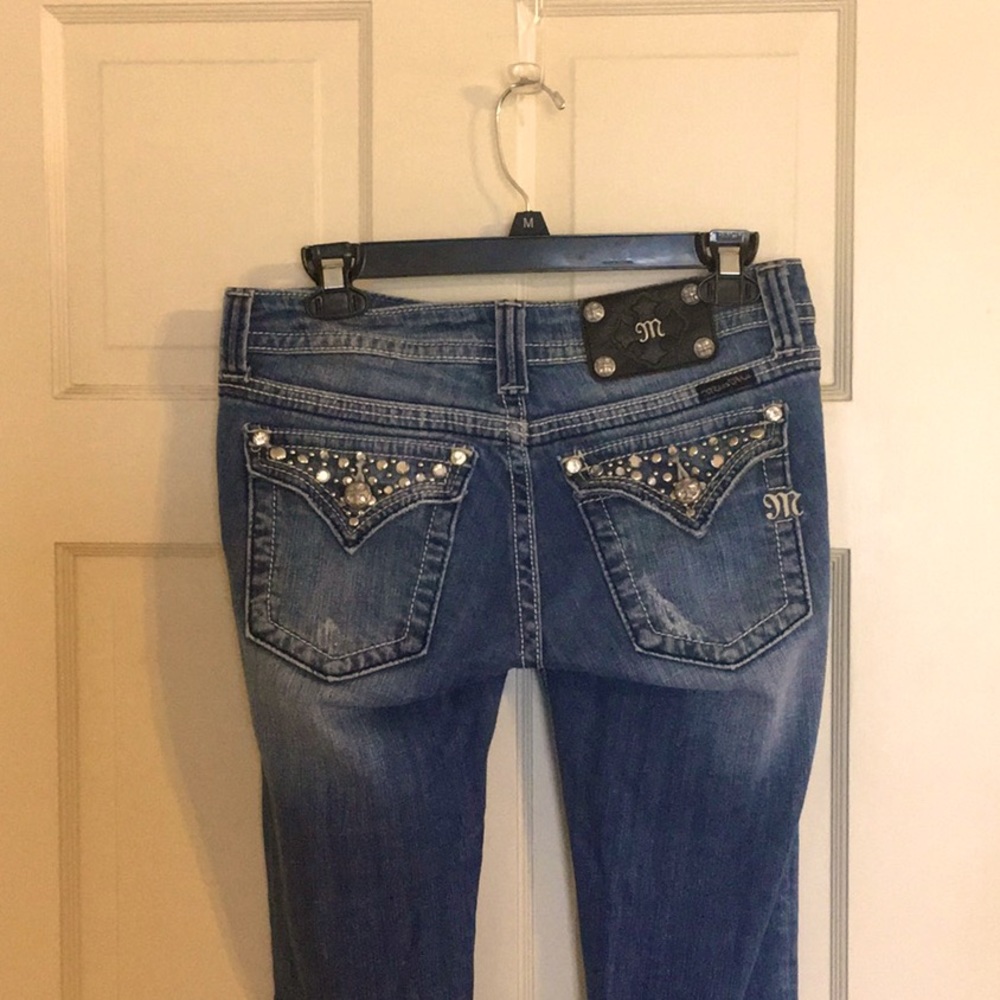 Miss Me Skinny Studded Jeans ~ Size 27